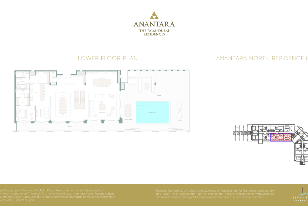 Anantara Residences (Heights, Penthouse), The Palm, Dubai - 8